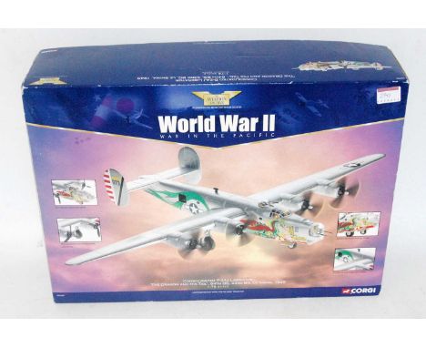 Corgi Aviation Archive  B17 Liberator model in box, box no AA 34001."The dragon on his tail" ,all seems complete and does app