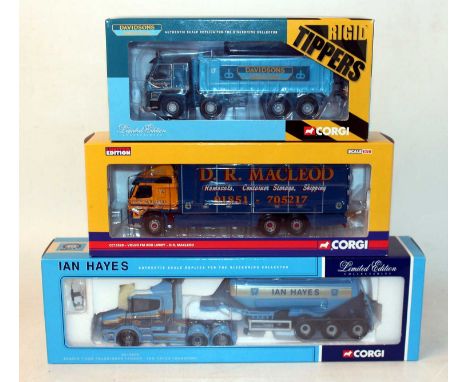 A Corgi Toys Hauliers of Renown road transport diecast group, three boxed as issued examples to include Ref. No. CC12801, CC1