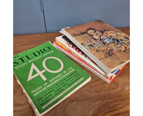 Art Books: The Studio 40th Birthday number, 1933, on the works of Picasso, Leger and Chagall and Panorama 72* XXe Siecle