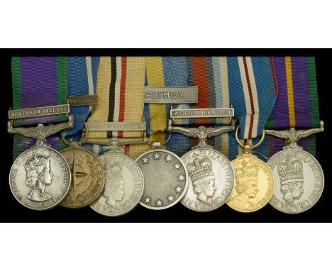Seven: Lance Corporal H. Mulraney, Argyll and Sutherland Highlanders  General Service 1962-2007, 1 clasp, Northern Ireland (2