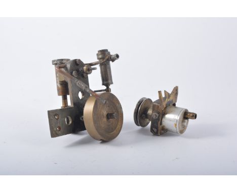 OSCILLATING STEAM ENGINE and ENGINE DRIVEN PUMP.