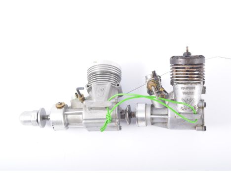 2 x SUPER TIGRE glow engines G21 35 R/C and S 29 F/F.