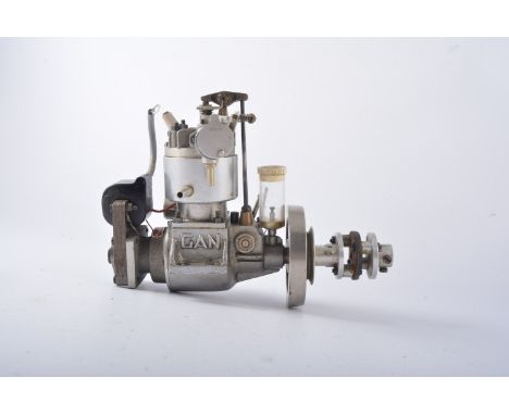 GANET water-cooled OHV petrol engine with magneto flywheel and universal drive coupling.FOOTNOTE: 'Formerly the Collection of