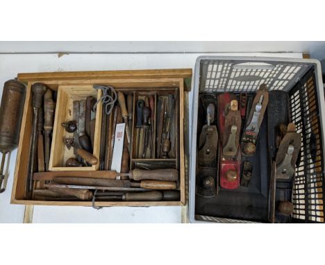 Vintage tools to include files and woodworking planes, Stanley, Acron and RecordLocation:If there is no condition report show