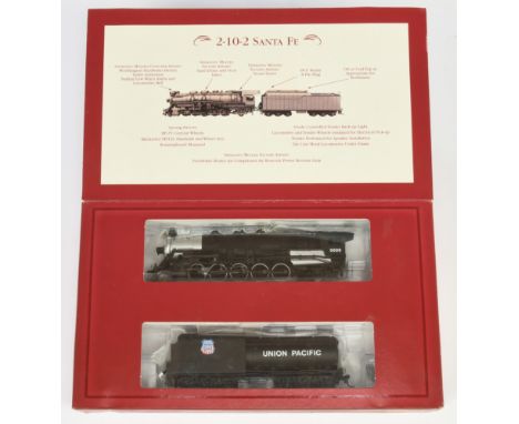 IHC HO Gauge Ref 23412 2-10-2 Santa Fe Steam Locomotive No.5009 "Union Pacific". Condition is Excellent Plus to Near Mint in 
