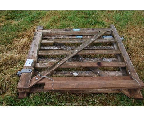A wooden gate 8' x 4'