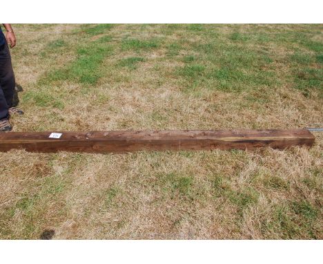 6" square x 10' gate post tanalised.