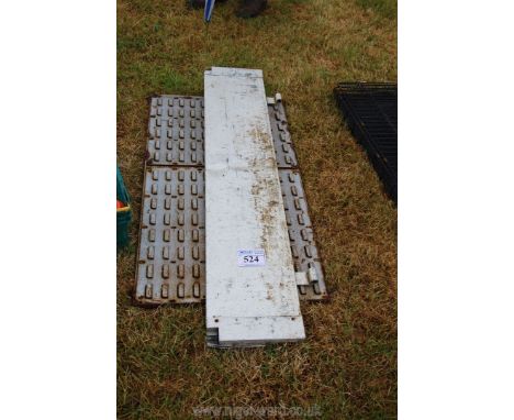 Tail gate and tool box holder.