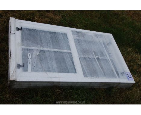 A Sash window casing 50 1/2" x 30",  22 ml double glazed.