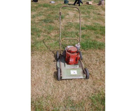 A Hayterette lawn mower with Briggs and Stratton engine [engine turns but no compression]