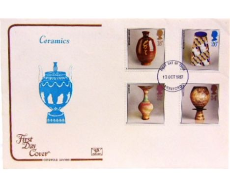 STAMPS - A GREAT BRITAIN COLLECTION comprising 343 first day covers, commemorative and definitive, including regionals; toget