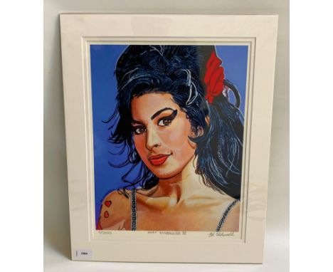 ED O'FARRELLAmy Winehouse III, print, signed and numbered 6/200, 37cm x 29cm 