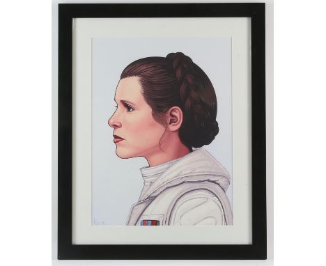 Star Wars Princess Leia - Mondo Giclée-print poster, Released in partnership with Acme Archives, artwork by Mike Mitchell, si