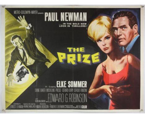 5 British Quad film posters, Odd Man Out, Postman's Knock, Portrait in Black, The Prisoner, The Prize, folded, 30 x 40 inches
