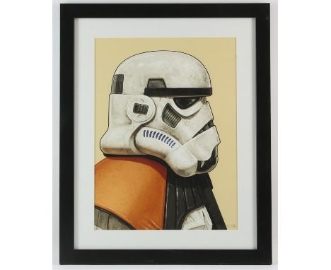 Star Wars Sandtrooper - Mondo Giclée-print poster, Released in partnership with Acme Archives, artwork by Mike Mitchell, sign