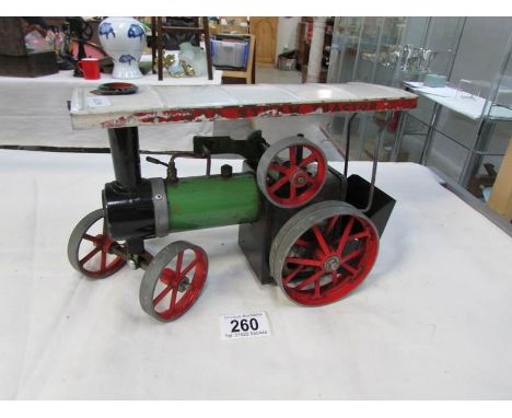 A Mamod TE2 steam engine