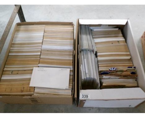 2 boxes containing in excess of 1200 railway and steam engine negatives mainly from around Lincolnshire but many from UK in g