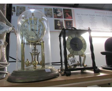 An anniversary clock and one other