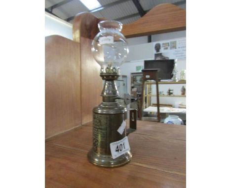 A Ship's wall mounting oil lamp