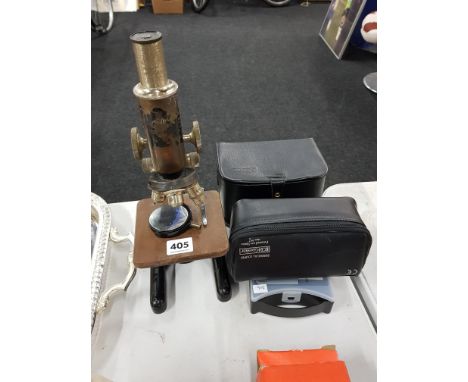 QUANTITY OF SURGICAL LOUPES, DENTAL SANDBLASTER AND MICROSCOPE