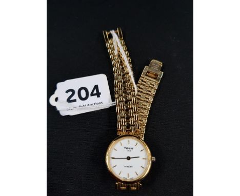 LADIES TISSOT WRIST WATCH - WORKING