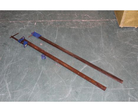 Two sash clamps 