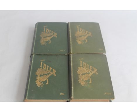 THE IDLER MAGAZINE. An Illustrated Monthly', edited by Jerome K. Jerome & Robert Barr, four volumes 1893 - 1895.  Has stamp f