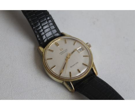 CERTINA, BRISTOL 235 DATE, A VINTAGE GENTLEMAN'S WRIST WATCH, gold plated bezel with stainless steel back, automatic movement