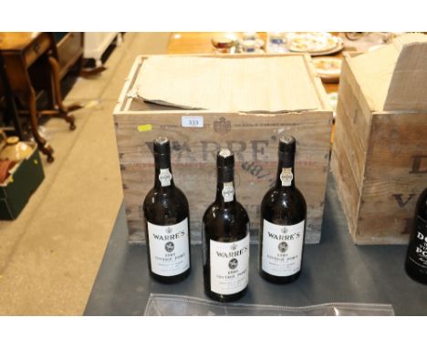 A case of Warre's 1985 vintage port
