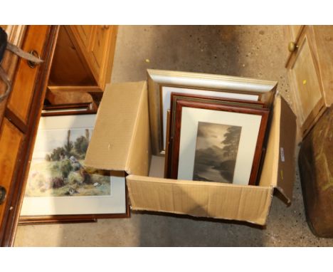A collection of miscellaneous pictures and prints 