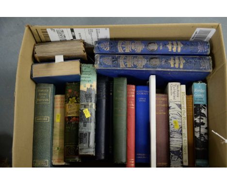 Selection of hardback books, primarily relating to the Borders and Scotland, including: Wilsons Tales of the Borders, Vols I 