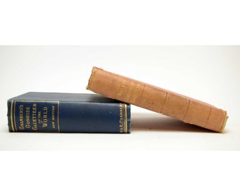 Chambers's Concise Gazetteer of the World, by David Patrick and William Geddie (Eds.), New Edition, printed by W. &amp; R. Ch