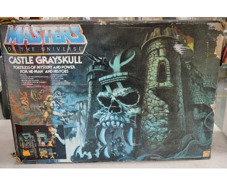 Masters of the Universe 'Castle Grayskull' model fortress, in box. 