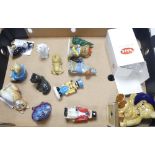 A collection of Wade figures to include Liberty Bear, Chuckles the Clown, Smiley Doll, Christmas