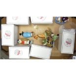 Wade Wind In Willows figures Rattie, Mole, Wind in the Willows Special, Badger, Toad and Weasel (