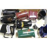 A collection of Wade water jugs and decanters to include Sandy Man, Highland Queen Whiskey,