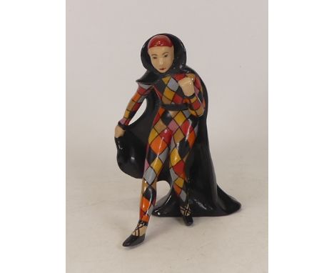 Wade Art Deco cellulose glazed figure of Anton, 1930's. Cloak restored