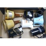 A collection of Wade water jugs and decanters to include Bells decanters, Beefeater, Johnny