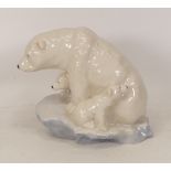 Boxed Wade Winter Wonderland Mother Polar Bear & Cubs
