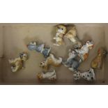 Wade figures to include Bengo, Percy, Simon, Bruno, Droopy, Mitzi the cat, etc (10)