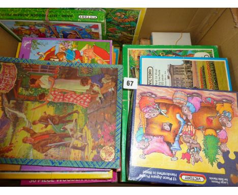 QTY OF VICTORY AND OTHER JIGSAW PUZZLES INC CHAD VALLEY APPROX. 50