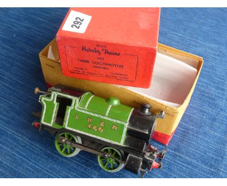 HORNBY 0 GAUGE BOXED NO 1 TANK ENGINE REVERSING IN LNER LIVERY NO 460