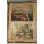 A LARGE VICTORIAN PICTURE BOOK. 21" x 8" (53 x 46cms).
