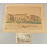 W. S. Mayes (19th Century) British, 'A View of the Remains of the Hospital of the Grey Friars in