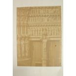 LOUIS-AUGUSTE BISSON and AUGUSTE-ROSALIE BISSON. South Transept Portal with figure of the Golden