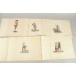 19TH CENTURY SWISS SCHOOL. "Fribourg" watercolour. Inscribed and unframed. 9.5" x 7.75" (24.2cms x