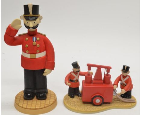 2 boxed Robert Harrop Camberwick Green models:CGL08 Captain Snort, limited edition 378/2500CGYP07 Sergeant Major Grout and th