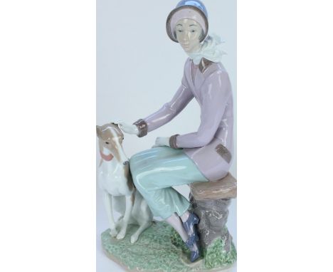 Lladro Porcelain figure, 'A Faithful Companion' model 6610 
