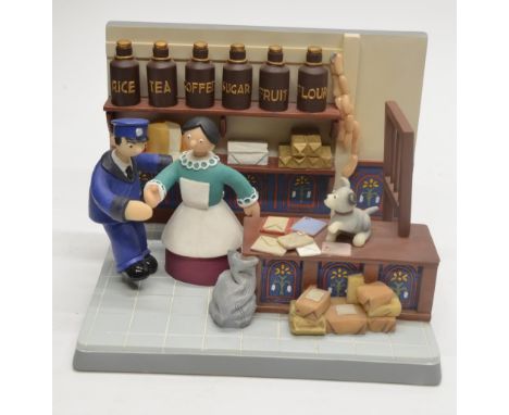 3 boxed limited edition Robert Harrop Camberwick Green models:CGSF01 The Post Office Shop Front. 198/1000CGS03 Mr Carraway in