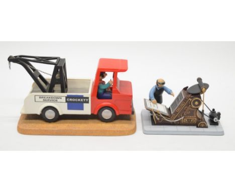2 boxed Robert Harrop Camberwick Green models:CG79 Mr Crockett in his VanCG92 Mr Munning's "A Wonderful Machine"Contents near